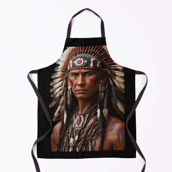 Item preview, Cherokee Indian Chief Warrior designed and sold by SoccaTamam.