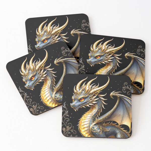 Item preview, Awakening of the Golden Dragon designed and sold by cyberartstudiox.