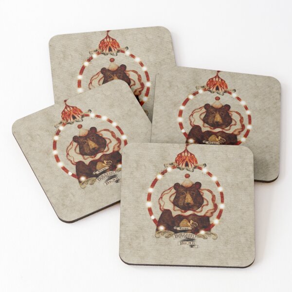 Item preview, Circus Bear Whimsical Art designed and sold by Monica Laipple.