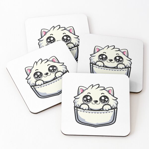 Item preview, cute cartoon obese cat in my pocket designed and sold by Design_for_merch.
