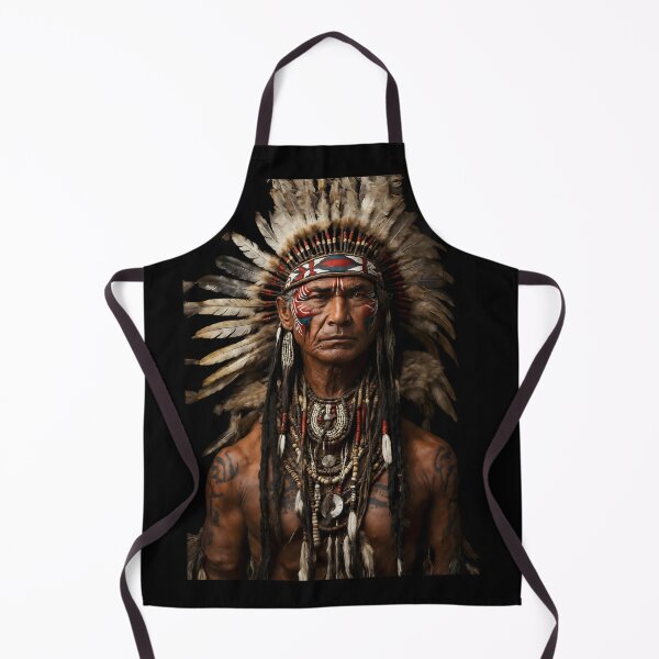 Item preview, Native American Day - Cherokee Indian Chief Warrior designed and sold by SoccaTamam.