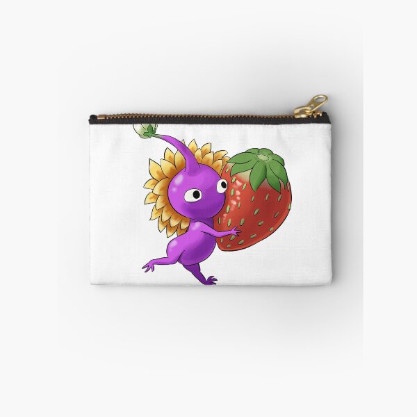 Item preview, Dandelion decor Purple pikmin running with strawberry designed and sold by Niverdia.