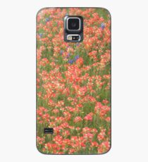 Funda/vinilo para Samsung Galaxy Patch of Indian Paintbrush