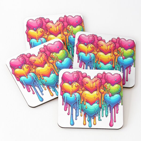 Item preview, melted heart designed and sold by Greydate.