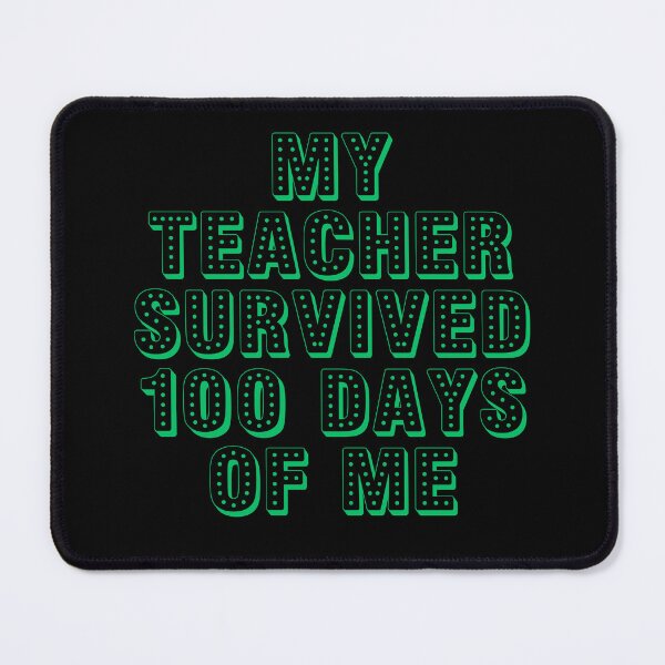 Item preview, My Teacher Survived 100 Days Of Me Student Teacher Essential T-Shirt designed and sold by SurtimAlex.