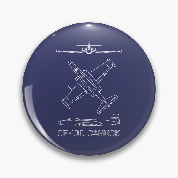Item preview, CF-100 Canuck Canadian Fighter Plane Blueprints Diagrams designed and sold by MilitaryMart.