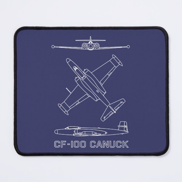 Item preview, CF-100 Canuck Canadian Fighter Plane Blueprints Diagrams designed and sold by MilitaryMart.