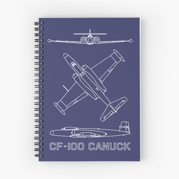 Item preview, CF-100 Canuck Canadian Fighter Plane Blueprints Diagrams designed and sold by MilitaryMart.