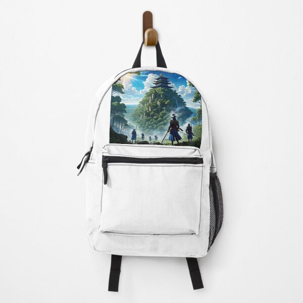 Artikelvorschau, Eine Ansicht von Samurai in einem grünen Wald und blauem Himmel von Anime ART entworfen und verkauft von relaxbito.