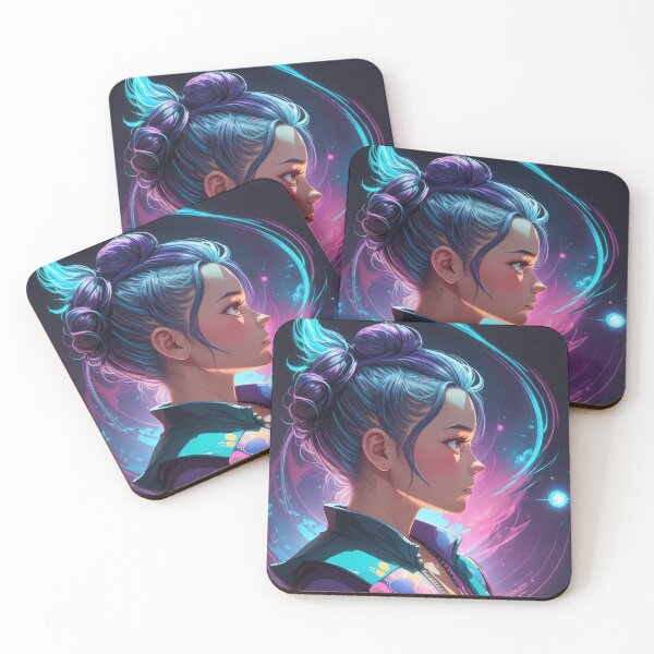 Item preview, Girl With The Blue Hair designed and sold by TondoMeander.