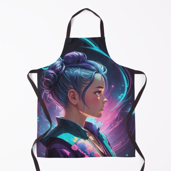 Item preview, Girl With The Blue Hair designed and sold by TondoMeander.