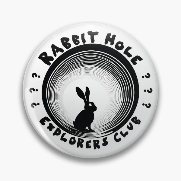Item preview, rabbit hole explorers club designed and sold by lumbarjack.