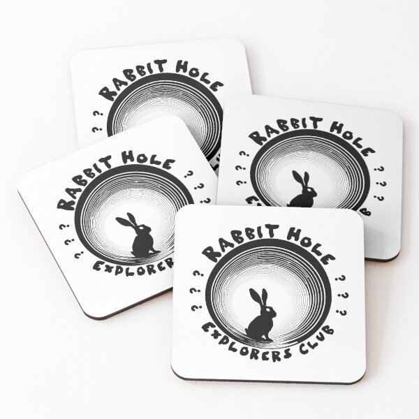 Item preview, rabbit hole explorers club designed and sold by lumbarjack.