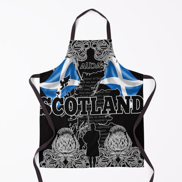 Item preview, Scotland Scottish Piper Thistle Flags and Map designed and sold by REAL IRISH GIFTS.