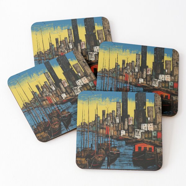 Item preview, Mumbai travel vintage colorful anime graphics designed and sold by wonderfulpark.