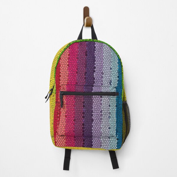 Artikelvorschau, Regenbogen, Farbstreifen - Mosaik - Buntglas entworfen und verkauft von AmberRoseWrites.