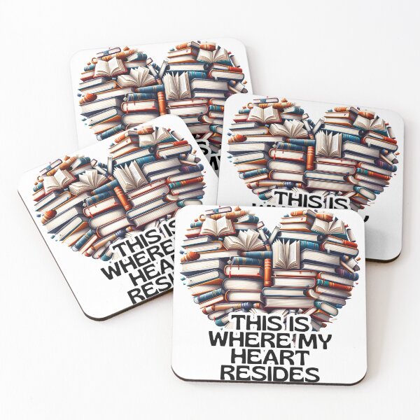 Item preview, Bibliophile's Heartbeat Tee designed and sold by ncfashion19.