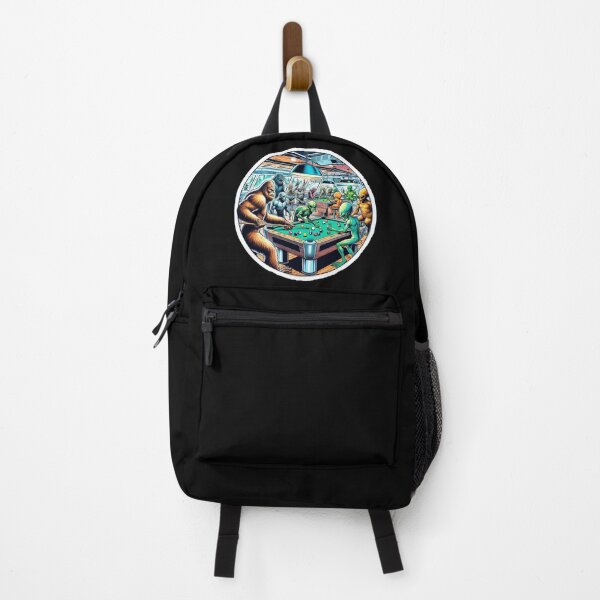 Item preview, Playing Pool | Bigfoot And Aliens | Ufo | Believe designed and sold by ShopCoolStop.