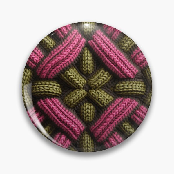 Artikelvorschau, „Mutiges geflochtenes Glück: Rosa und olivgrünes gestricktes Texturdesign“ entworfen und verkauft von David Balzen.