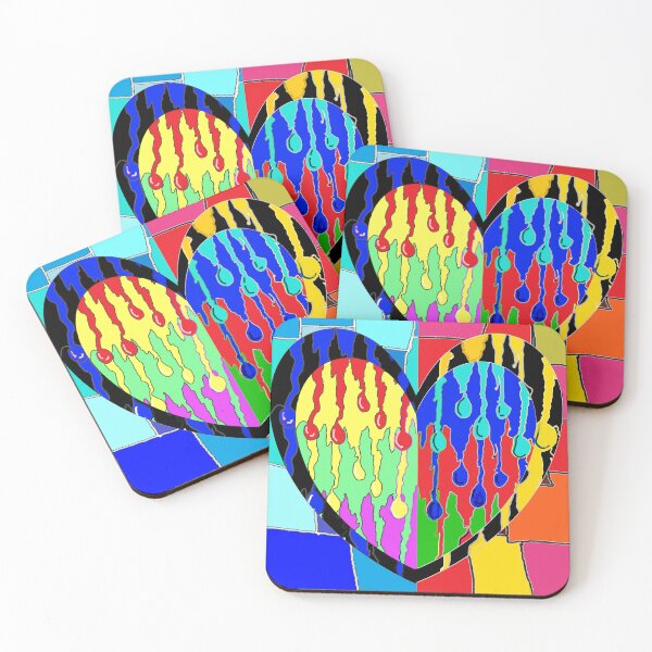 Item preview, heart heart heart cool art best sticker  designed and sold by LowEndGraphics.