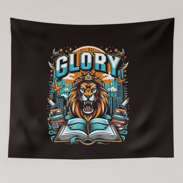 Item preview, Glory of lion and book designed and sold by GLORY-LIFE.