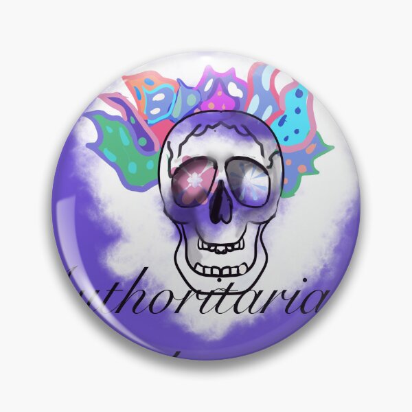Item preview, Flower Skull Malicious Chaos designed and sold by Gatorbrain.