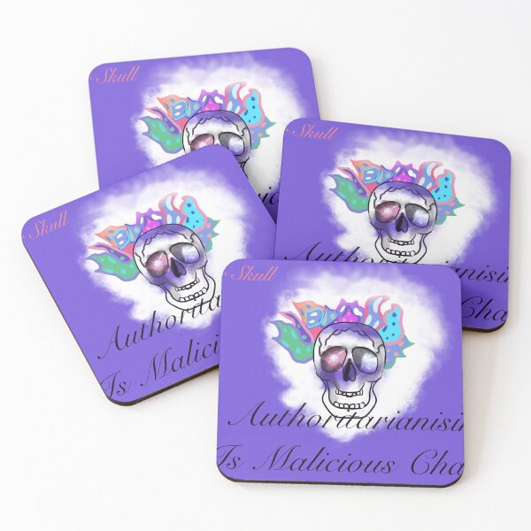Item preview, Flower Skull Malicious Chaos designed and sold by Gatorbrain.