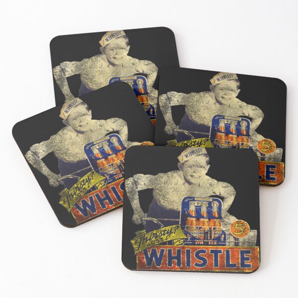 Item preview, JUST WHISTLE — THE HAPPY BICYCLE KID! (DISTRESSED) designed and sold by POP ROCKS MARTINI.