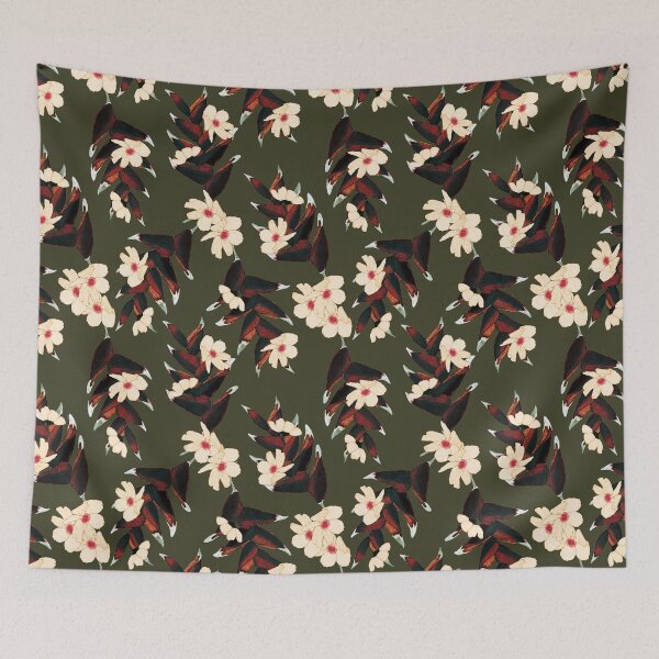 Item preview, Heliconias in Sober Tones designed and sold by StudioChimera.