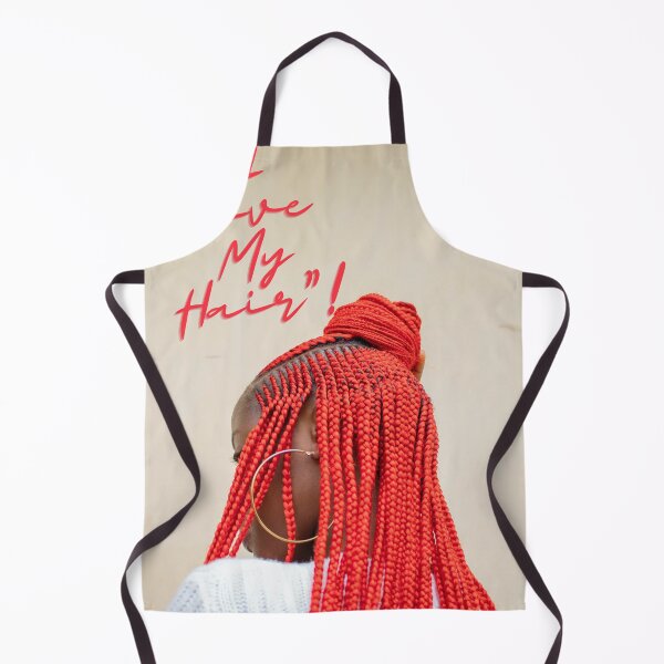 Item preview, Red Braids Glory - Hair Love Portrait designed and sold by mymagicstoreus.
