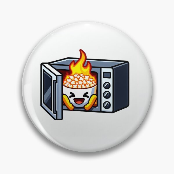 Item preview, Microwaved Popcorn designed and sold by fireytoad.
