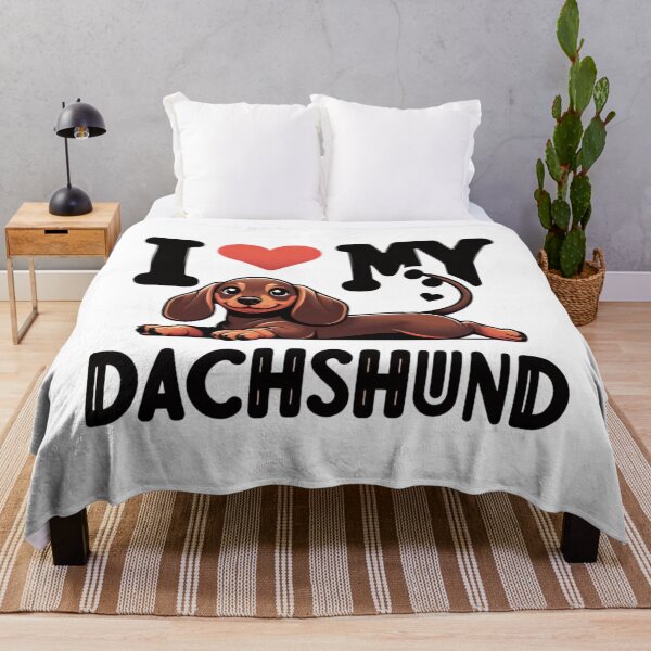 Item preview, I ❤️ My Dachshund designed and sold by PuppyPallette.