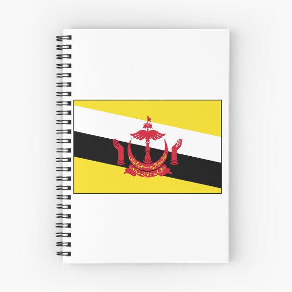 Item preview, Minimalist Brunei Flag designed and sold by Allaboutasia.