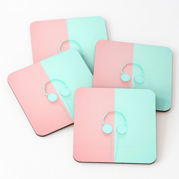 Item preview, Pastel Headphones designed and sold by AmberRoseWrites.