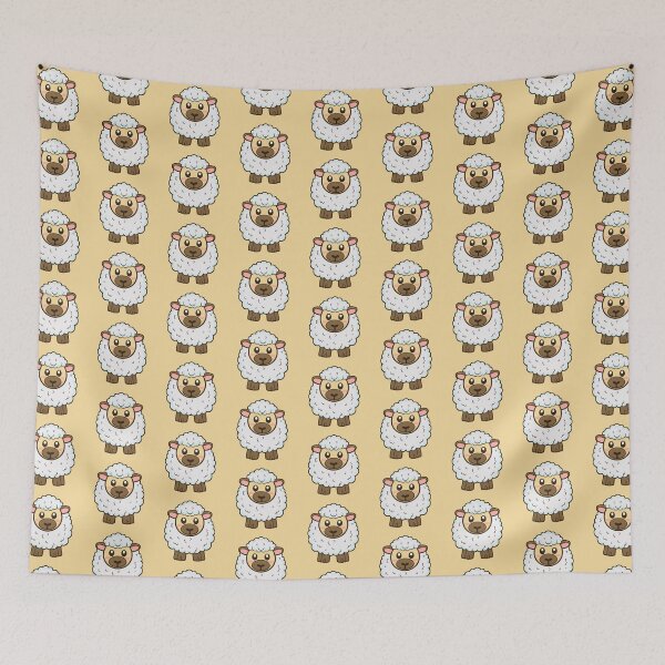 Item preview, Cute Sheep designed and sold by kgbgallery.