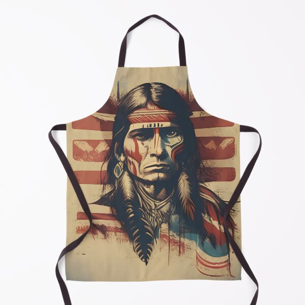 Item preview, Native American Male Folk Art Design designed and sold by Luxpavo.