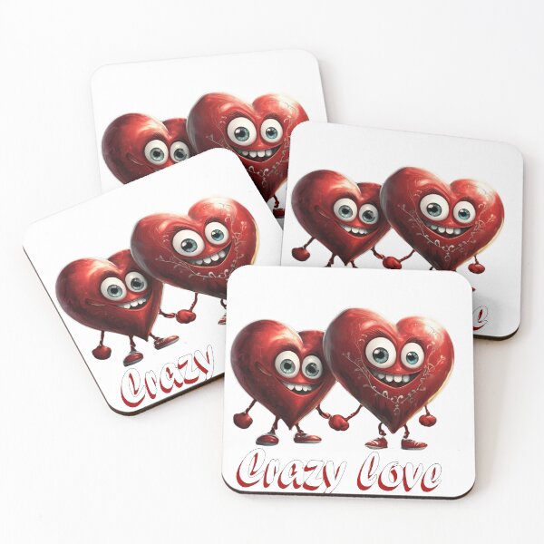 Item preview, Crazy Love: Heart Characters designed and sold by Pandrju.