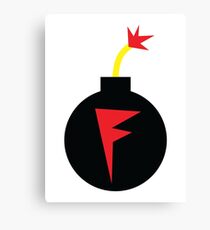 F Bomb Canvas Print