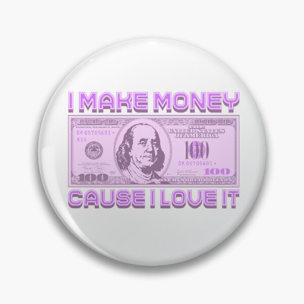 Item preview, I like money (purple) designed and sold by Alien-Theory.