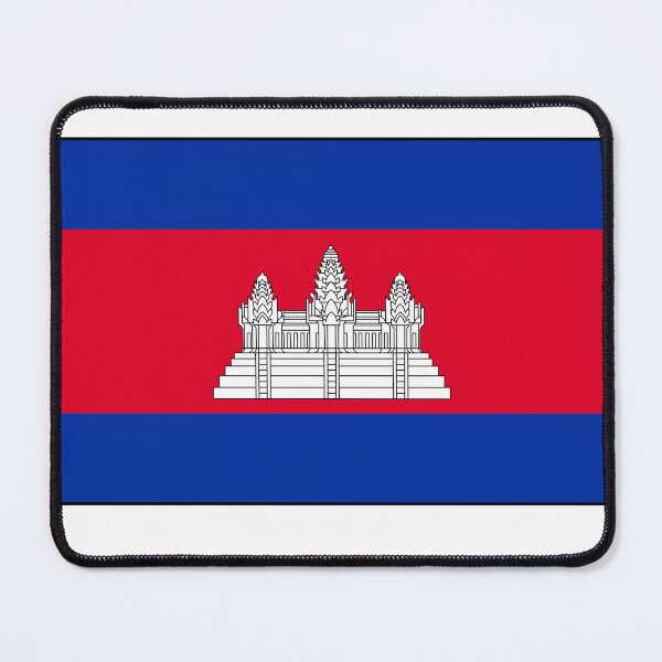 Item preview, Minimalist Cambodia Flag designed and sold by Allaboutasia.