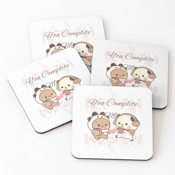 Item preview, Me completas Panda y Brownie BuBu DuDu Love Bear 2024 designed and sold by BlueSkylineArts.