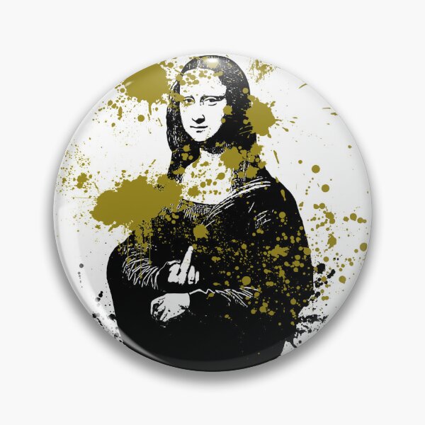 Item preview, Splattered Mona Lisa  designed and sold by ButNo.