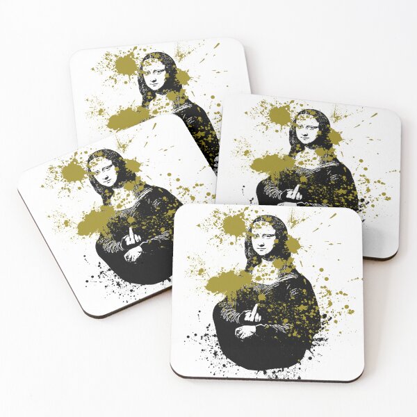 Item preview, Splattered Mona Lisa  designed and sold by ButNo.