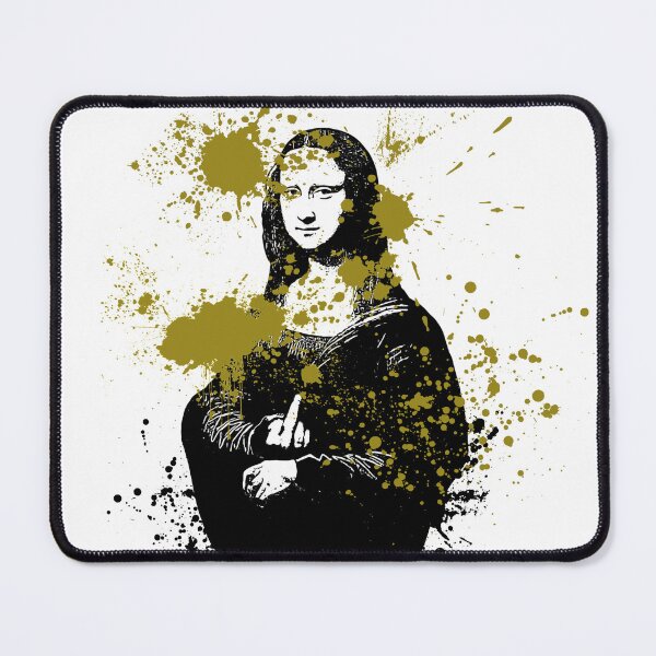 Item preview, Splattered Mona Lisa designed and sold by ButNo.