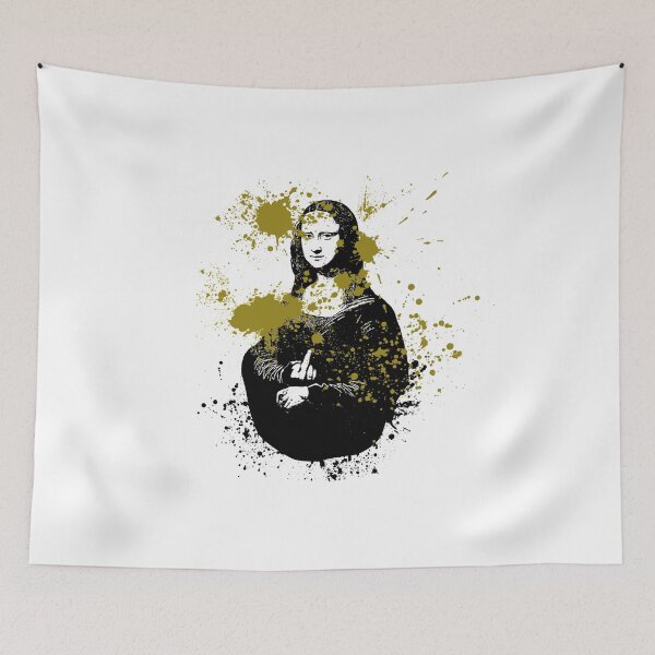 Item preview, Splattered Mona Lisa  designed and sold by ButNo.