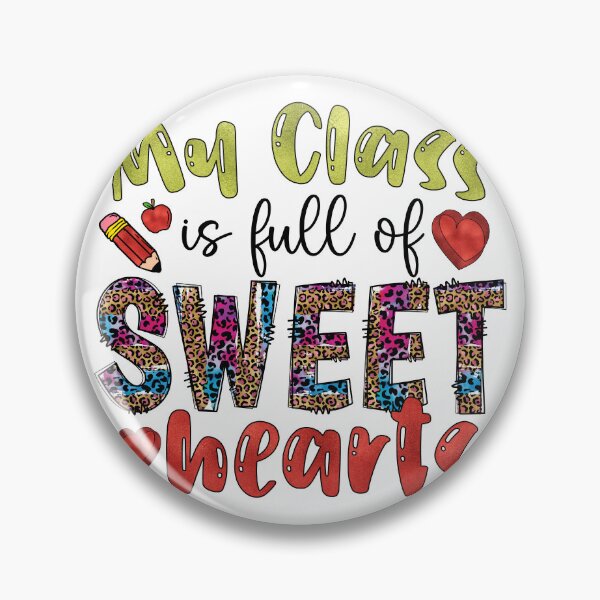 Item preview, My class is full of sweet hearts designed and sold by Magico Paco.