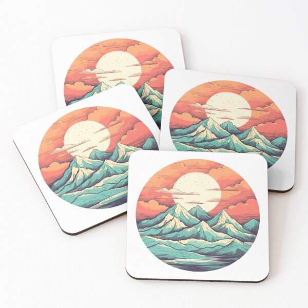 Item preview, Mountains Nature Adventure designed and sold by NicolasGlowArt.