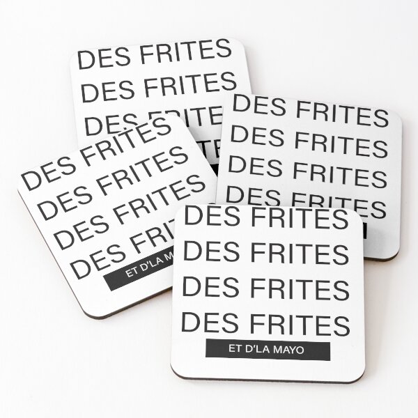 Aperçu de l'œuvre Les frites des tuches créée et vendue par podfactory79.