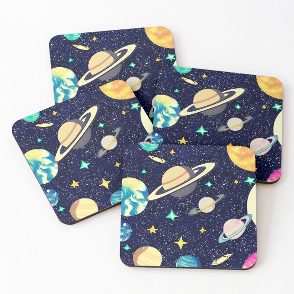 Item preview, Planetarium - cosmic dust pattern in colour. designed and sold by CushyNest.
