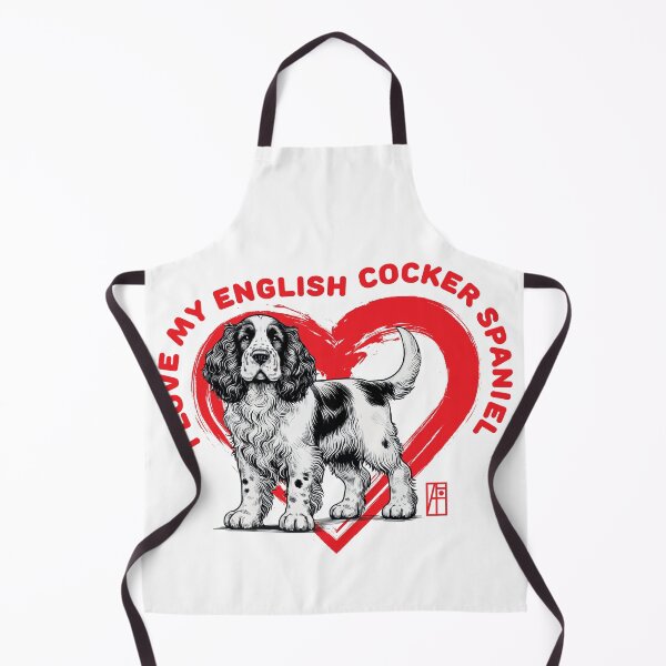 Item preview, I Love My English Cocker Spaniel - I Love my dog - Energetic dog designed and sold by ArtProjectShop.